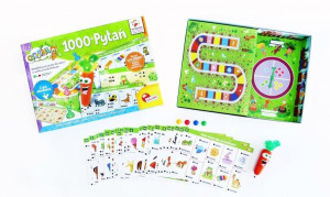 CAROTINA 1000 Pytań Liczby Alfabet Zwierzęta LISCIANI