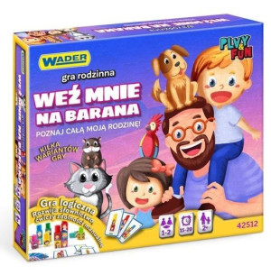 Gra rodzinna WEŹ MNIE NA BARANA logiczna WADER