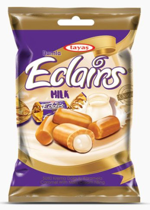 Cukierki Karmelki Damla Eclairs Mleczne 1kg
