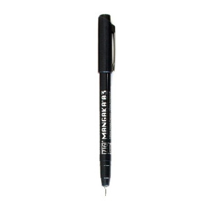 Cienkopis Kuretake Mangaka 03 black