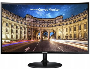 Zakrzywiony Samsung C24F390FHUX 24 cale DLA GRACZY