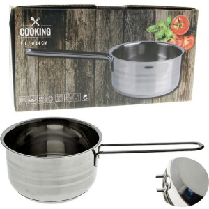 Rondel Stalowy 14cm 1l Rondelek Indukcja