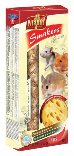 Vitapol Smakers Serowy Kolba 2szt. Dla Gryzoni