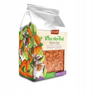 Vitapol Herbal Marchew Suszona gryzoń królik 100g