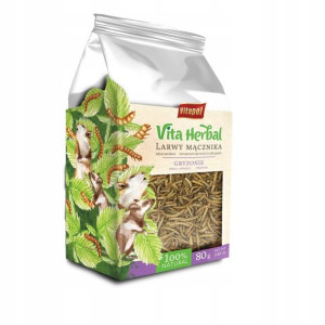 Vitapol Herbal LARWY MĄCZNIKA dla gryzoni 80g