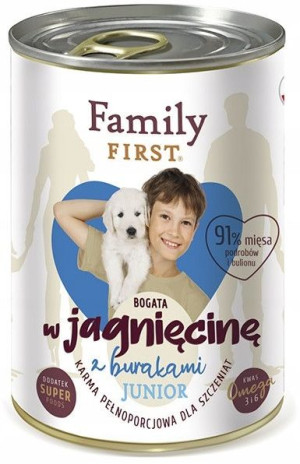 Family First JAGNIĘCINA buraki junior 400g