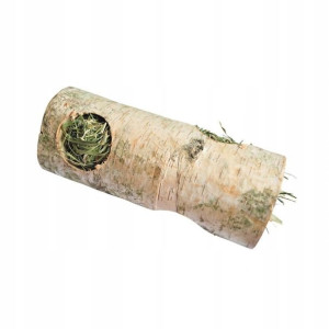 Drewniany tunel, gryzak dla królika gryzoni 20 cm