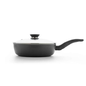 Patelnia o nieprzywierającej powierzchni z pokrywką, 24 cm, iCook