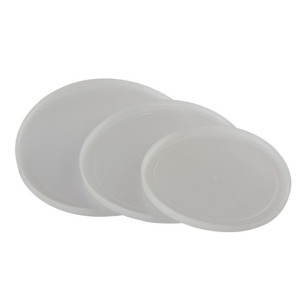 Komplet 3 szt. Plastikowych pokrywek do metalowych miseczek iCook™