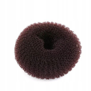 Wypełniacz Do Koka Włosów Donut Brąz 6,5 Cm
