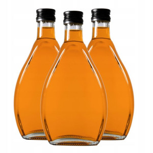 Butelka szklana ELIPSA 250ml alkohol ZAKRĘTKI
