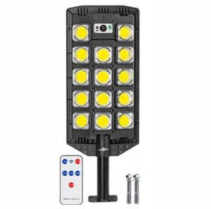 Lampa Led Solarna Latarnia Uliczna 1200w + Uchwyt