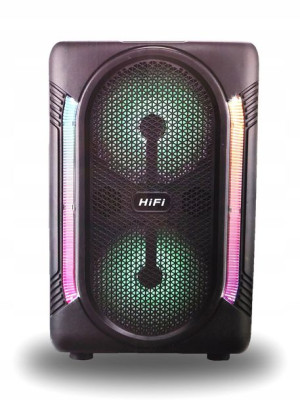 Głośnik Karaoke Tuba 1200w Mikrofon Bluetooth 6219