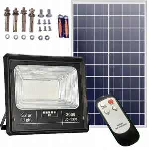 Lampa Solarna Z Czujnikiem 300w Kabel 5m 20000mah