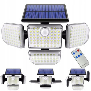 Lampa Solarna Z Czujnikiem Ruchu Zmierzchu 181 Led