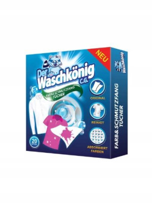 Chusteczki pochłaniające kolory Der Waschkönig