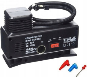 Kompresor Samochodowy Pompka Sprężarka 12v / 230v