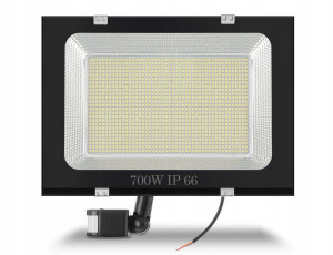 Lampa Naświetlacz LED 700W Z CZUJNIK RUCHU PREMIUM