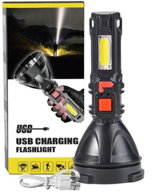 Latarka Led Akumulatorowa Szepracz Usb L-830