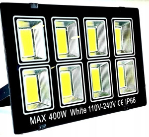Mocna Lampa Halogen LED Certyfikat Naświetlac 400w