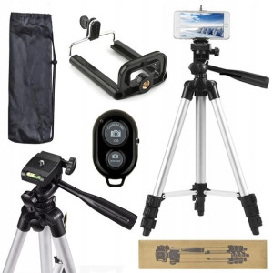 Statyw Tripod Pilot Bluetooth Uchwyt Na Telefon