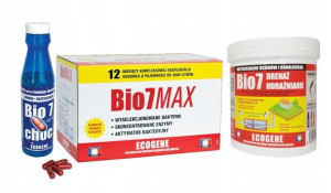 Zestaw Bio 7 Max 2kg + Bio 7 Choc + Bio 7 Drenaż