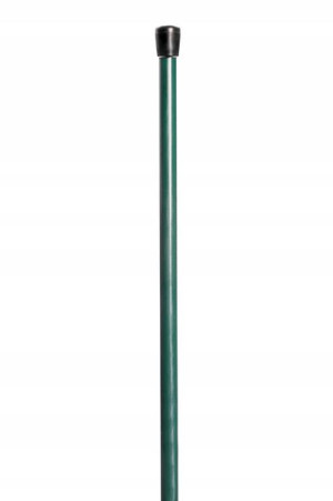 Słupek ogrodzeniowy fi8mm 155cm 1,55m zielony