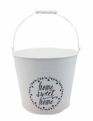 Wiaderko Sweet Home metalowe 18 cm
