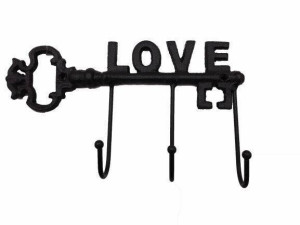Wieszak love metalowy
