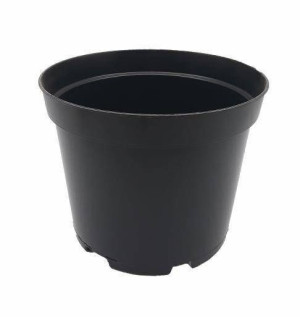 Doniczka produkcyjna czarna 26 cm