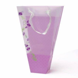 Torba na kwiaty Flower  fiolet