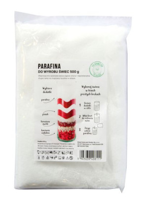 Parafina do świec 0,5kg