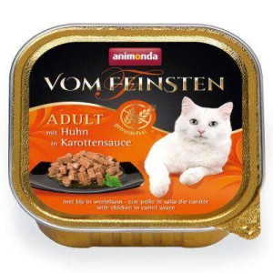 ANIMONDA Vom Feinsten Grain Free szalka z kurczakiem w sosie marchewkowym 1