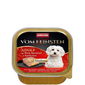 ANIMONDA Vom Feinsten Gourmet Centre szalka z wołowiną, bananem i morelą 15