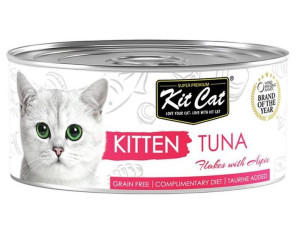 KIT CAT KITTEN TUNA (tuńczyk dla kociąt) [KC-3071] 80g