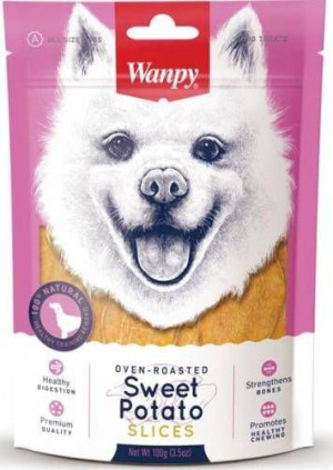 Wanpy Sweet Potato Slices 100g