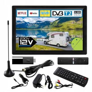 Telewizor 15,4'' 12v 230v Dvbt2 Hevc Smart Xiaomi