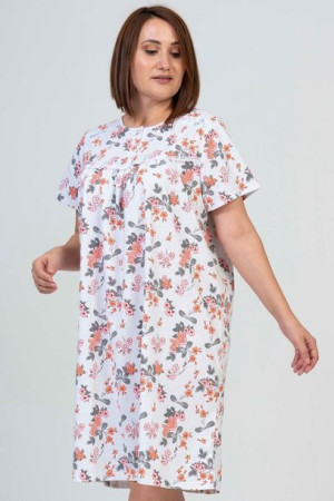 Koszula nocna Vienetta bawełna plus size 2XL 50