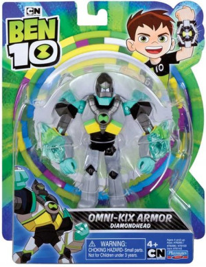 Ben 10 Figurka Omni Kix Armor Diamondhead Armored