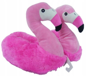 Flamingi Kapcie Pantofle Flaming Różowe 29-30