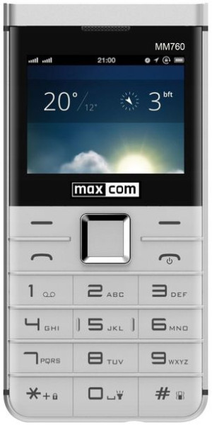 Telefon komórkowy MAXCOM COMFORT MM760 Biały