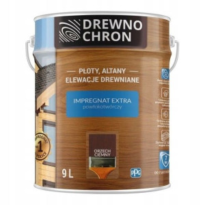 Drewnochron Impregnat ORZECH CIEMNY 9L