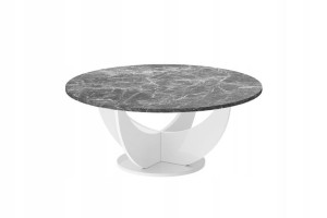 Ława CAPRI 100 venatino dark mat-biały połysk