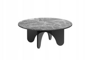 Ława LIDO 100 venatino dark mat-czarny połysk