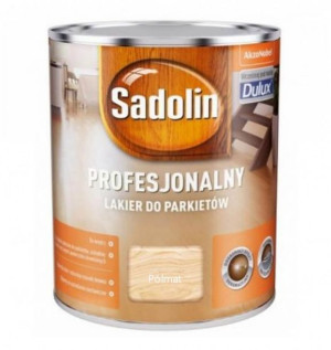 Lakier Profesjonalny Do Parkietów Półmat 0,75L Sadolin