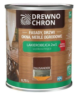 Lakierobejca 2w1 Palisander 0.75L Drewnochron