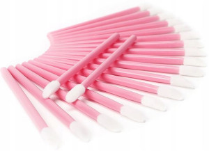 Aplikatory Welurowe Do Pomadek Ust 50 Sztuk