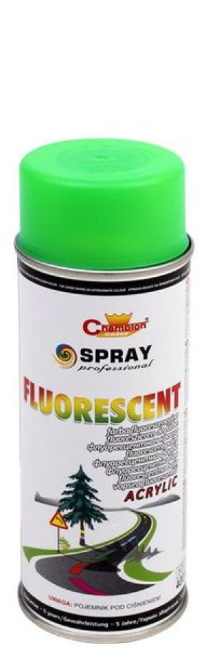 Spray Fluorescencyjny Zielony 400 ml Champion