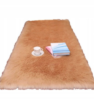 DYWAN Pluszowy PREMIUM 220x160 DŁUGI WŁOS 70mm mix