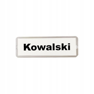 Pusta Plakietka Na Nazwisko Do Skrzynki Pocztowej